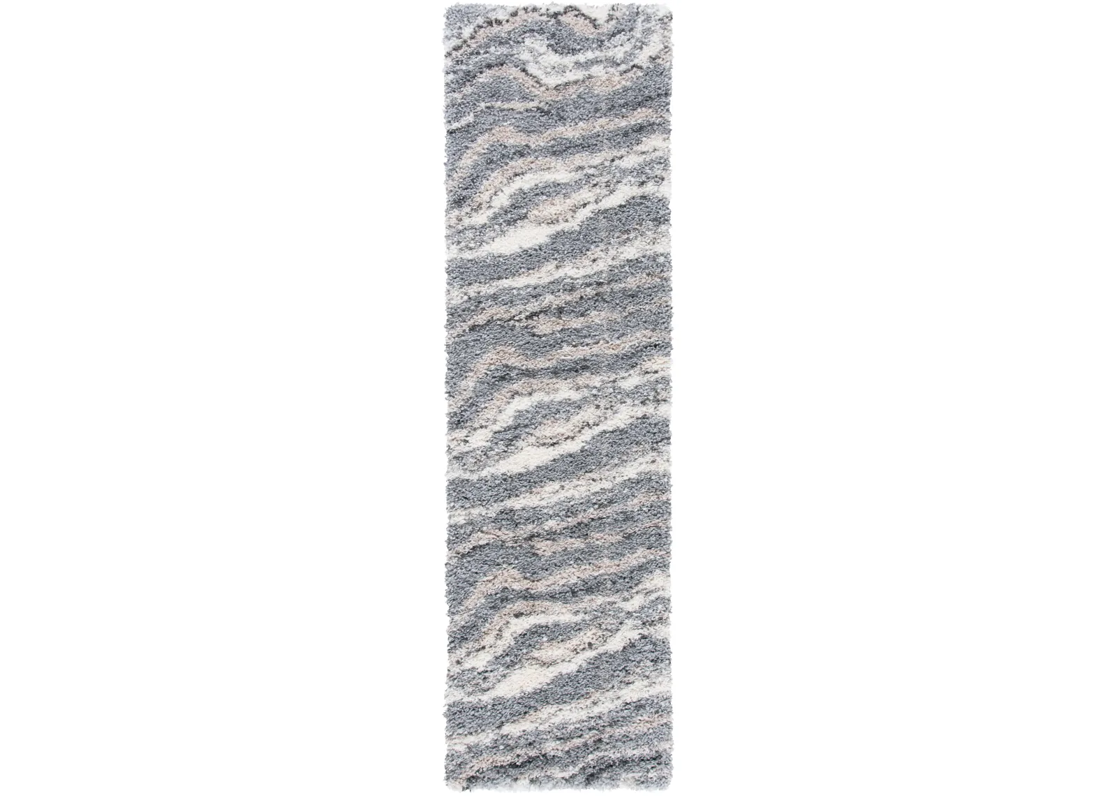 FONTANA SHAG Runner Power Loomed 2'-3" X 8' Rug