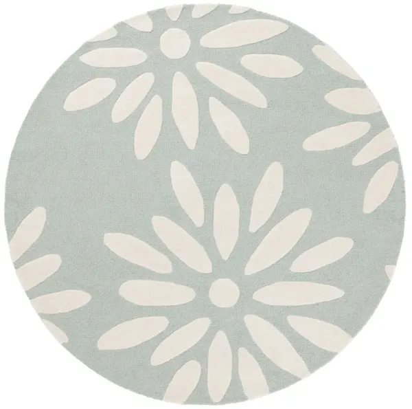 SAFAVIEH KIDS Hand Tufted 6' x 6' Round area rug