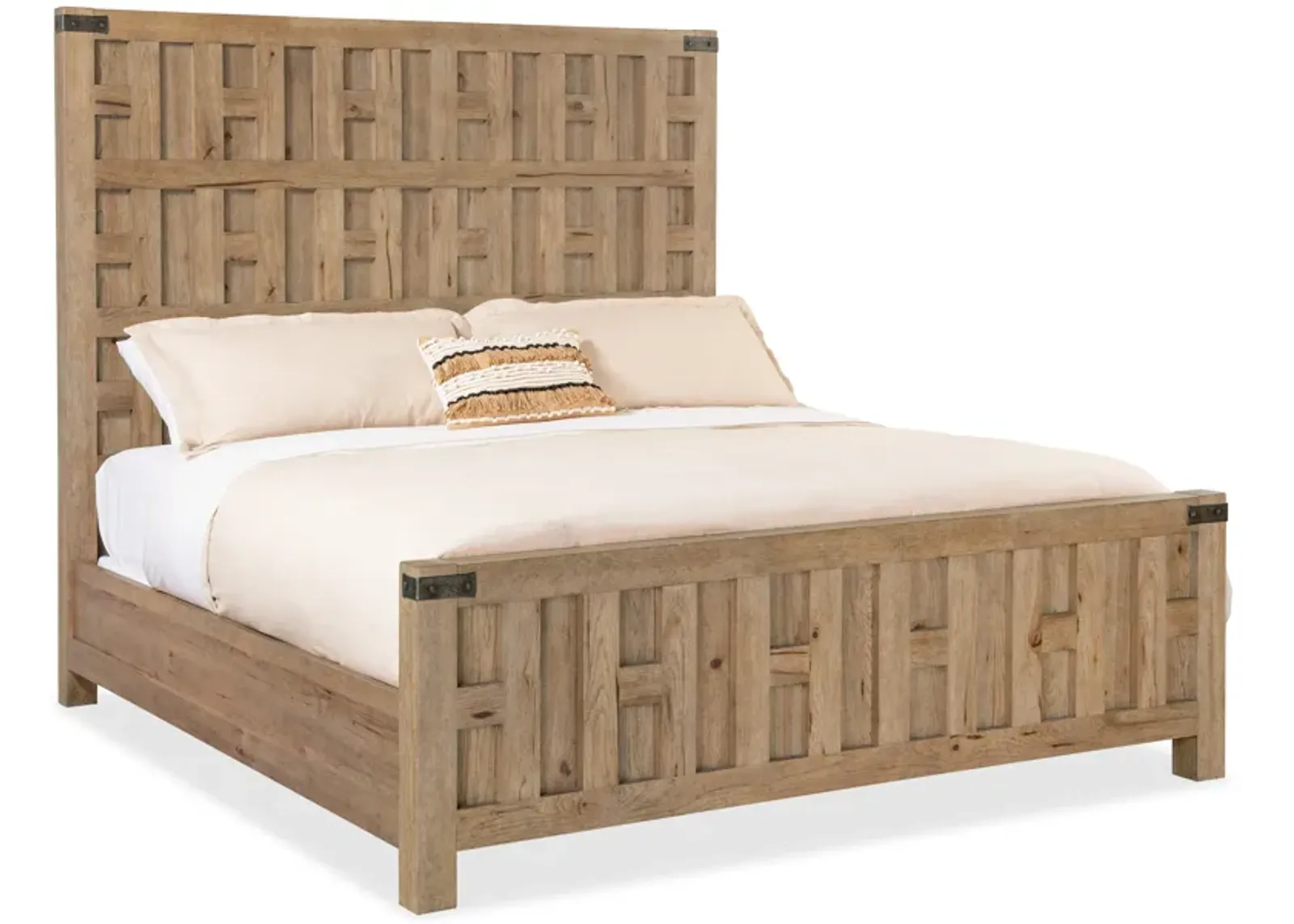 Vineyard Row Queen Panel Bed