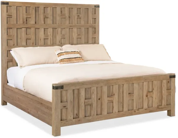 Vineyard Row Queen Panel Bed
