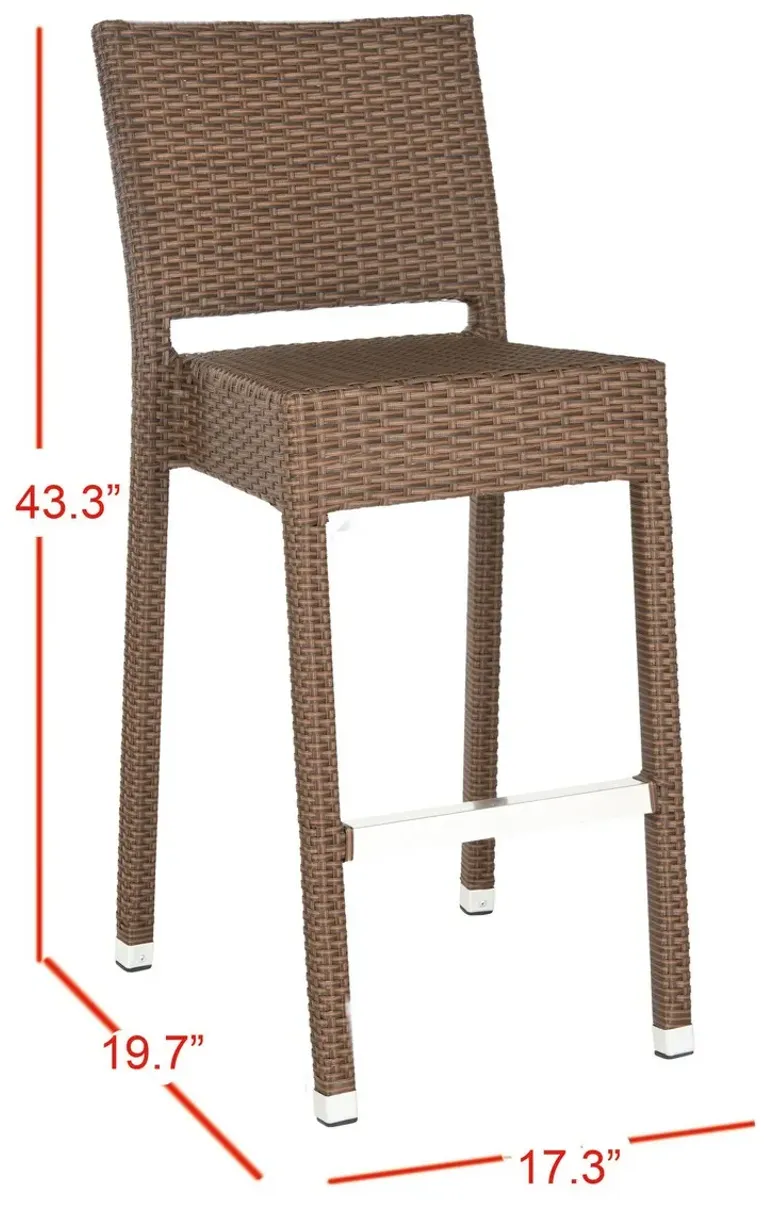 BETHEL INDOOR-OUTDOOR BAR STOOL