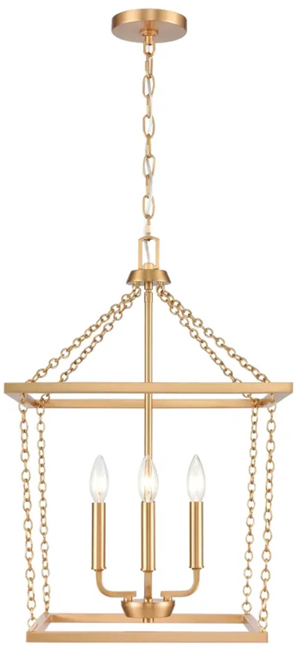 Emmett 17'' Wide 4-Light Pendant - Brushed Gold