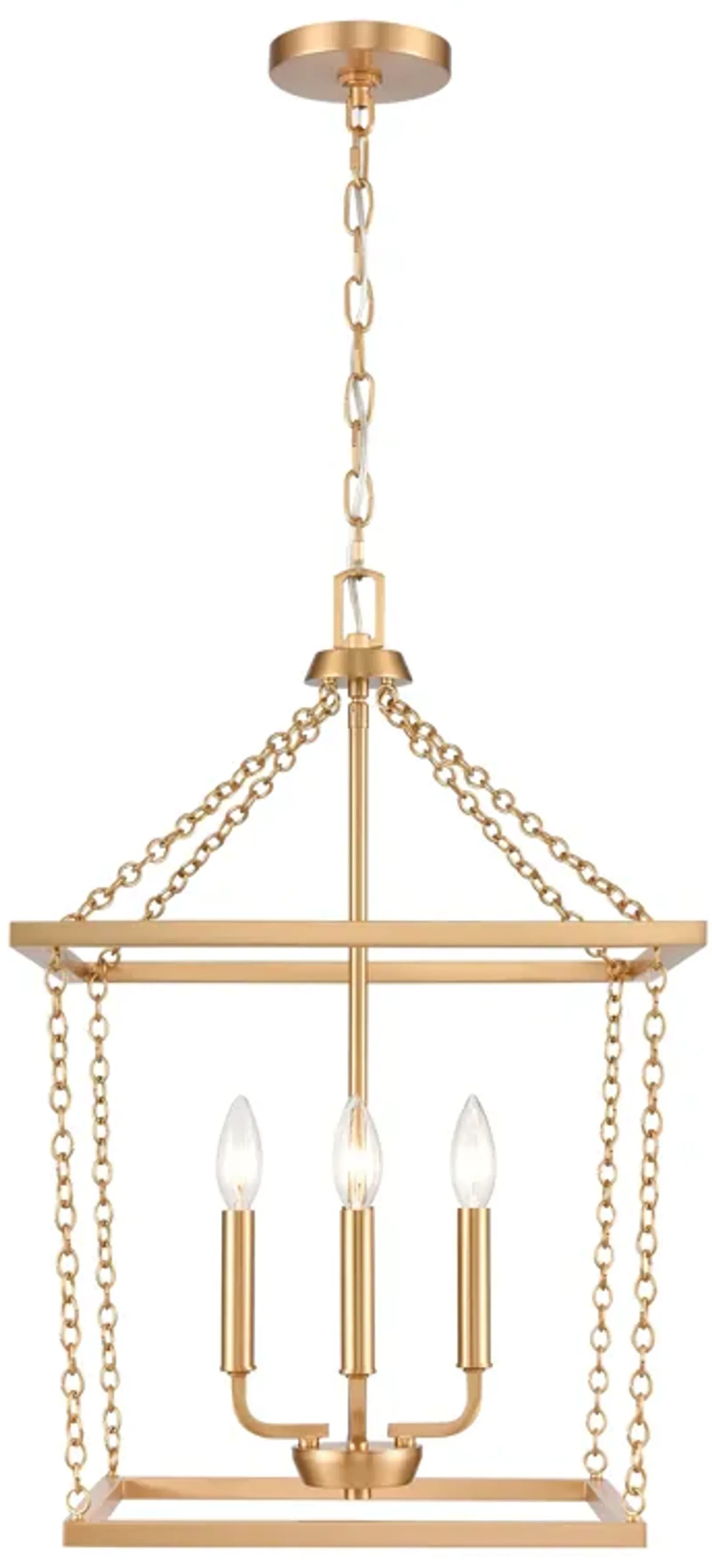 Emmett 17'' Wide 4-Light Pendant - Brushed Gold