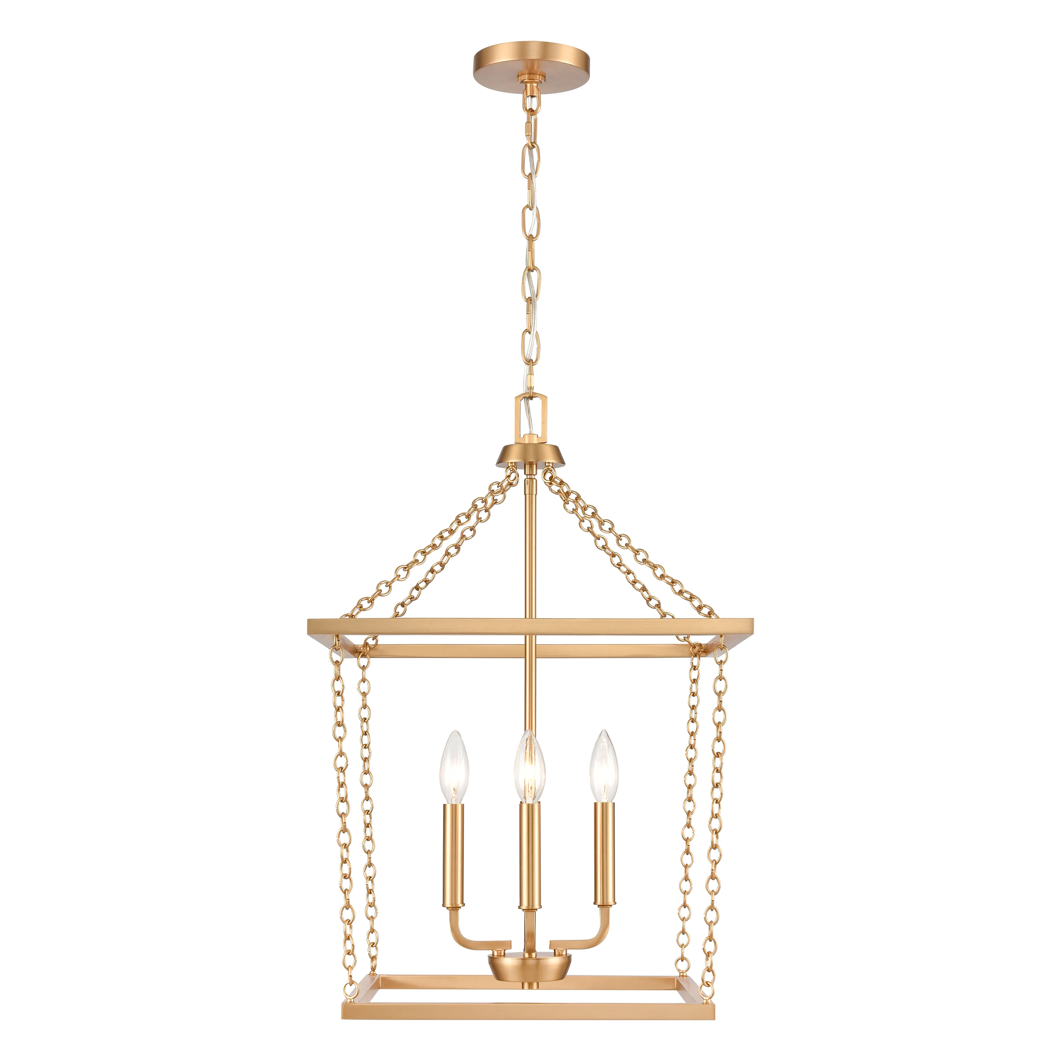 Emmett 17'' Wide 4-Light Pendant - Brushed Gold