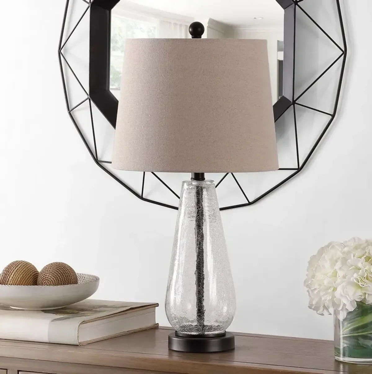 NAILA GLASS TABLE LAMP 