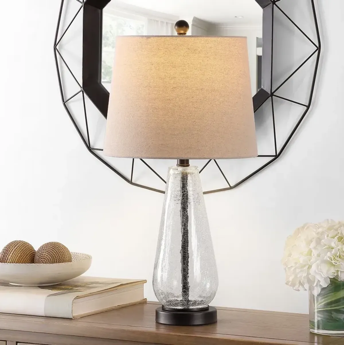 NAILA GLASS TABLE LAMP 