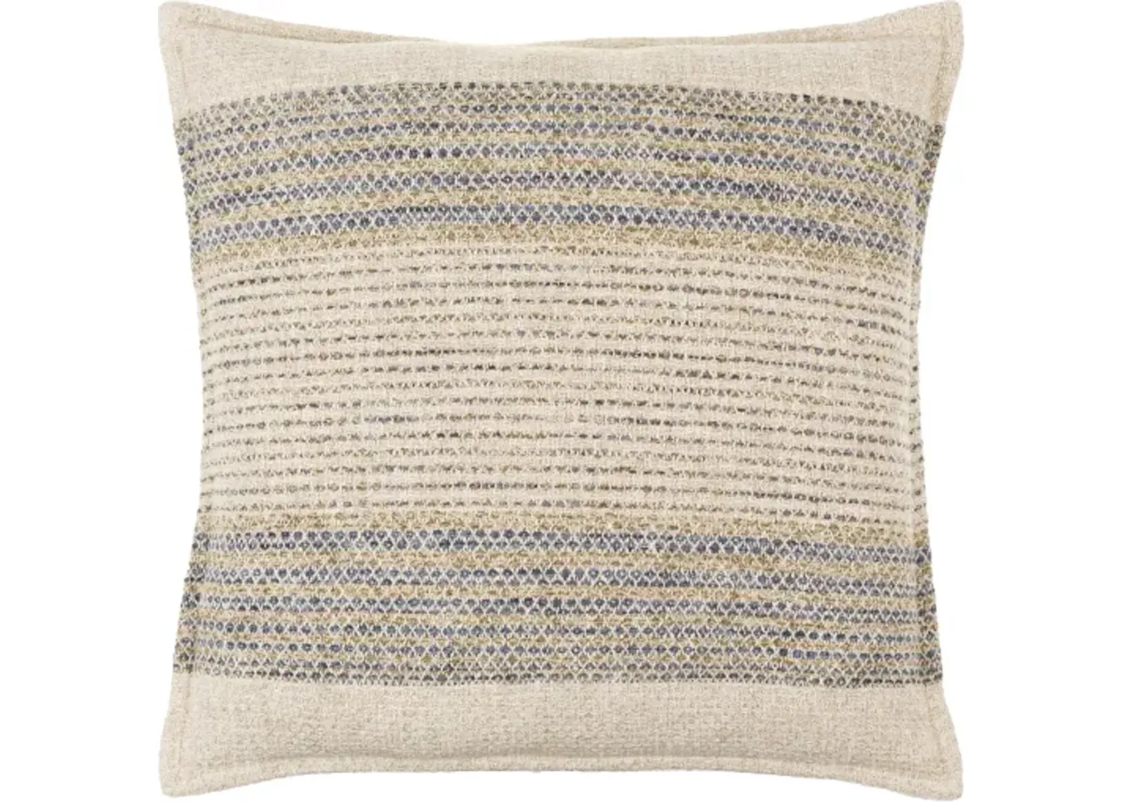 Vendela VED-001 22"L x 22"W Accent Pillow