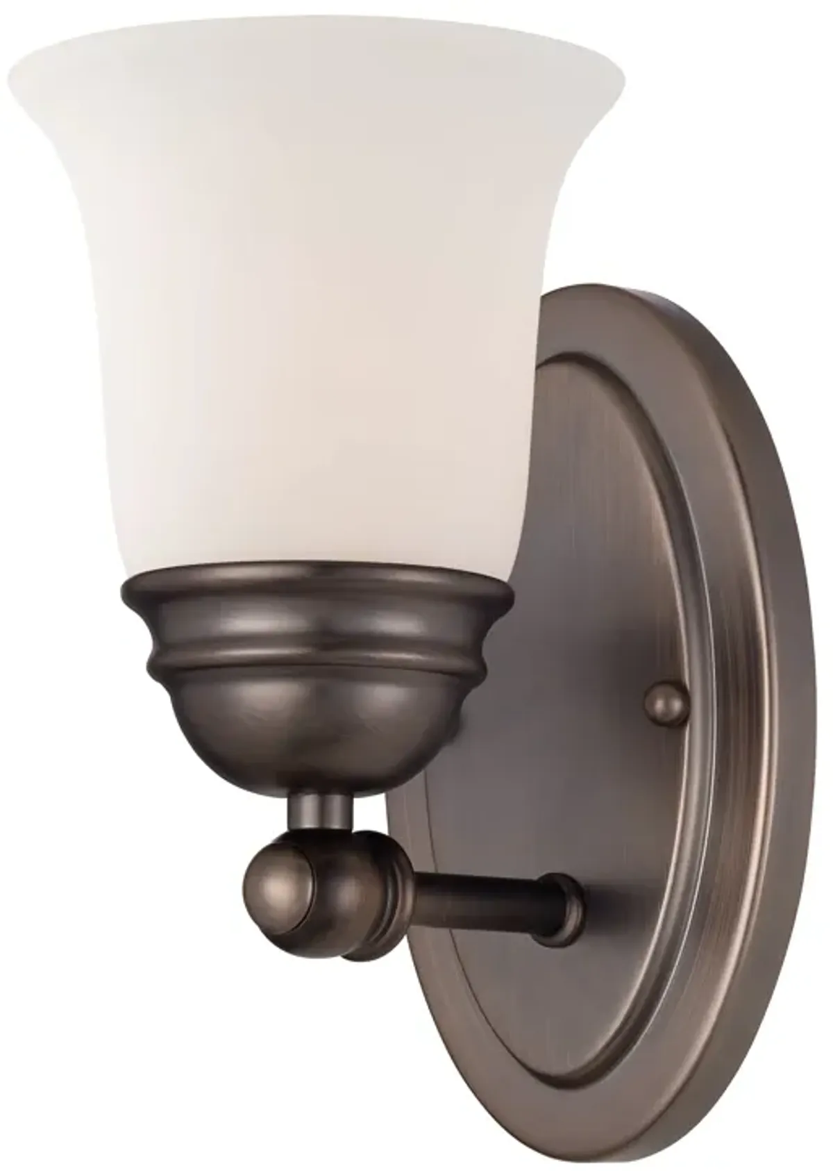 Bella 9" High 1-Light Sconce - Oiled Bronze