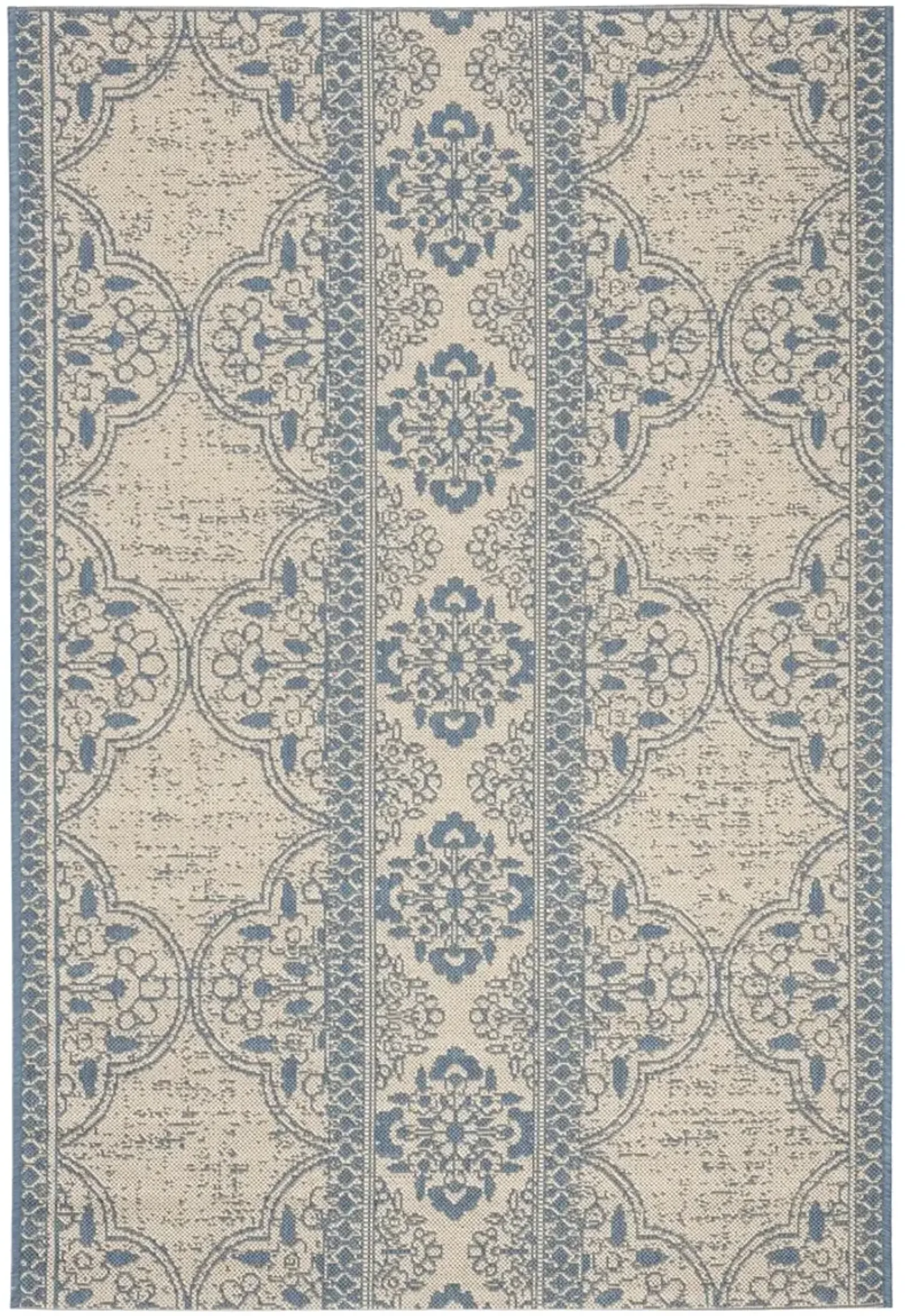 BEACH HOUSE 174 Blue 6'-7' X 9'-2' Medium Rectangle Rug