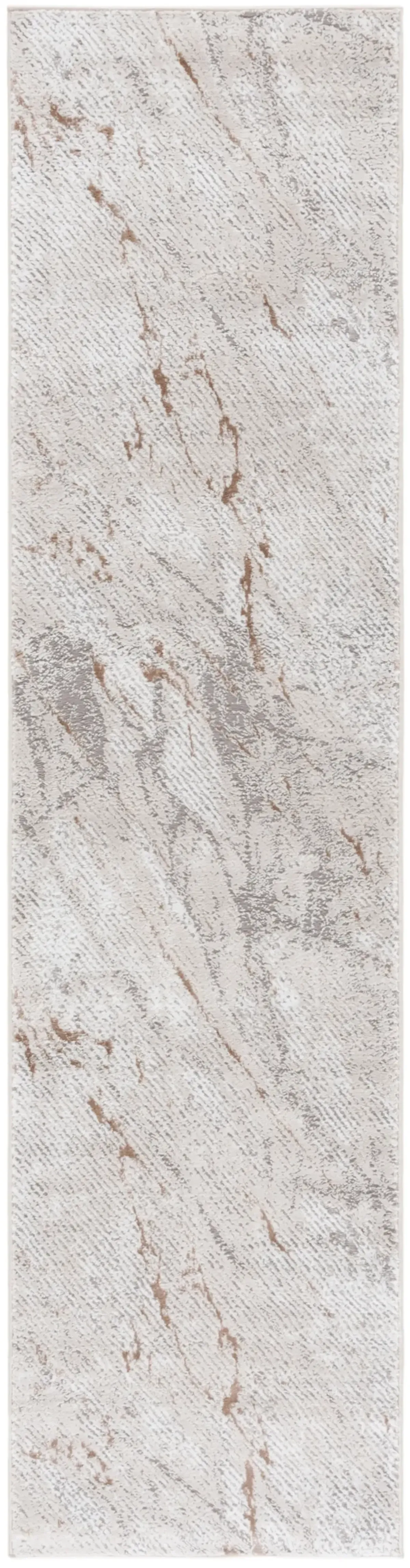 PARKER 136 TAUPE  2' x 8' Runner Rug