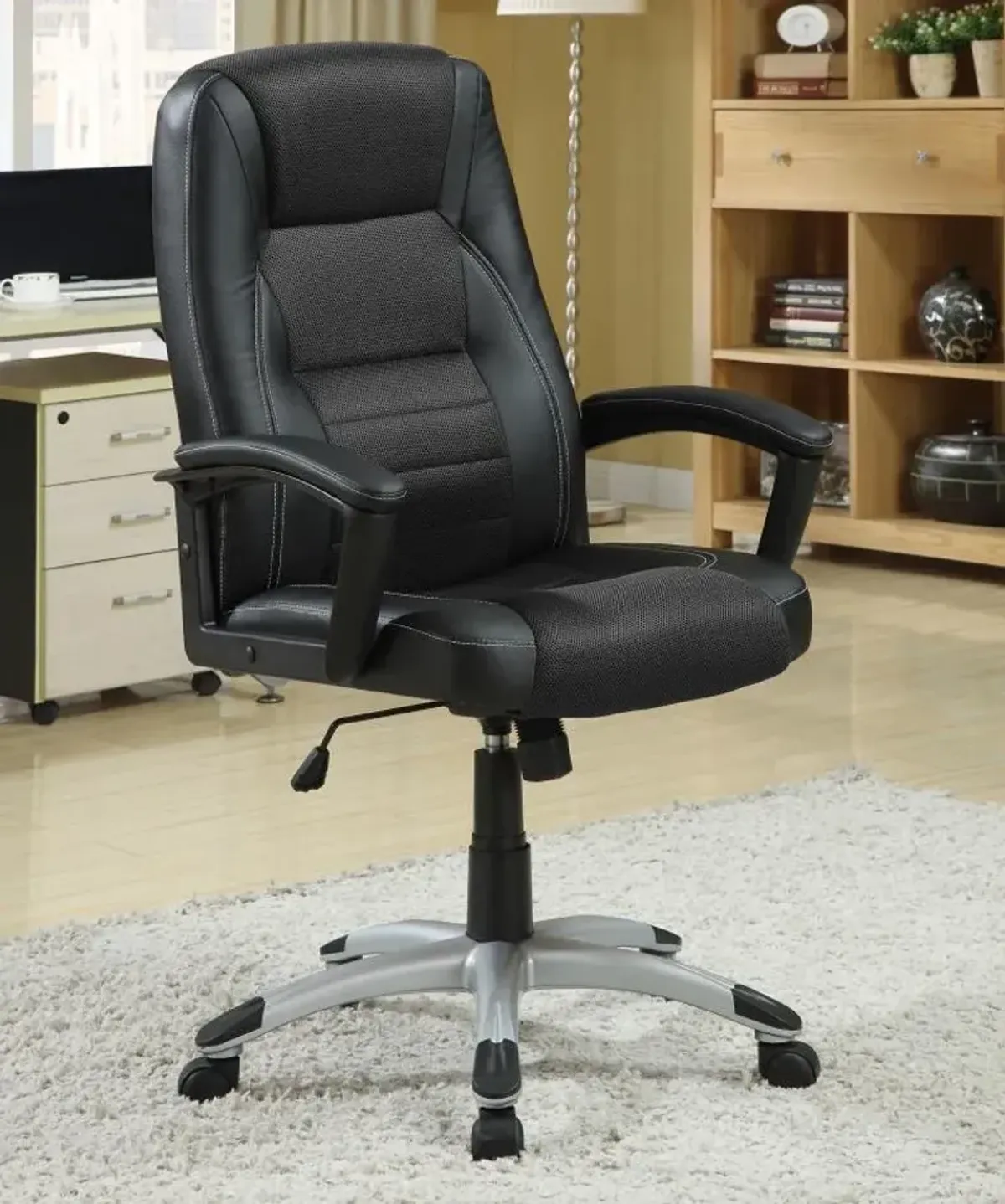 Dione Adjustable Height Office Chair Black