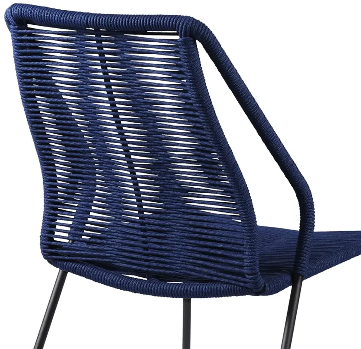 Clip Indoor Outdoor Stackable Steel Dining Chair 