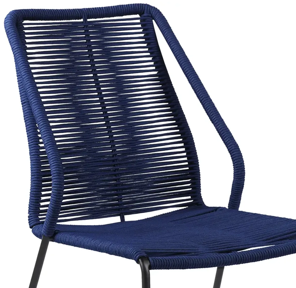 Clip Indoor Outdoor Stackable Steel Dining Chair 