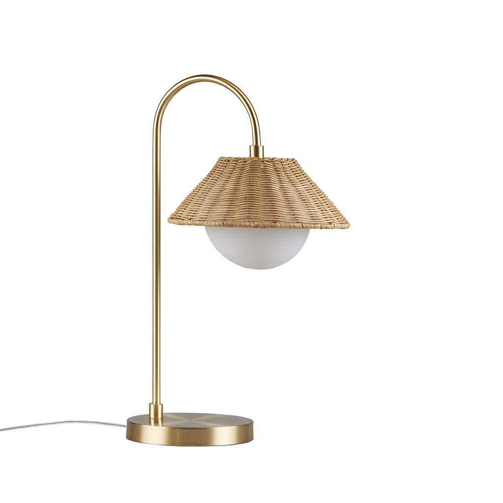 Laguna Rattan Weave Table Lamp