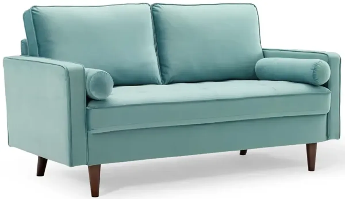 Valour Performance Velvet Loveseat