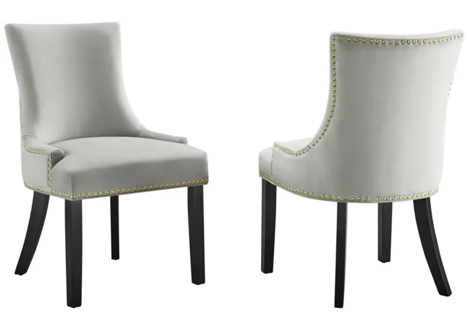 Marquis Performance Velvet Dining Chairs - Set of 2