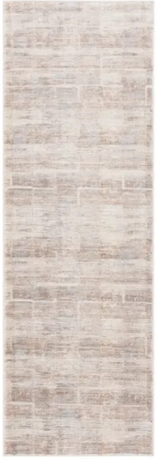 WHISPER 822 Beige 2'-6' X 8' Runner Rug