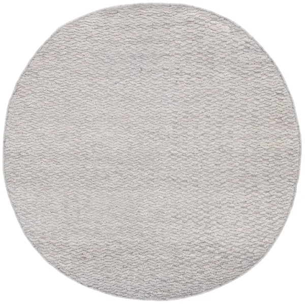 NATURA Hand Loomed 6' x 6' Round area rug