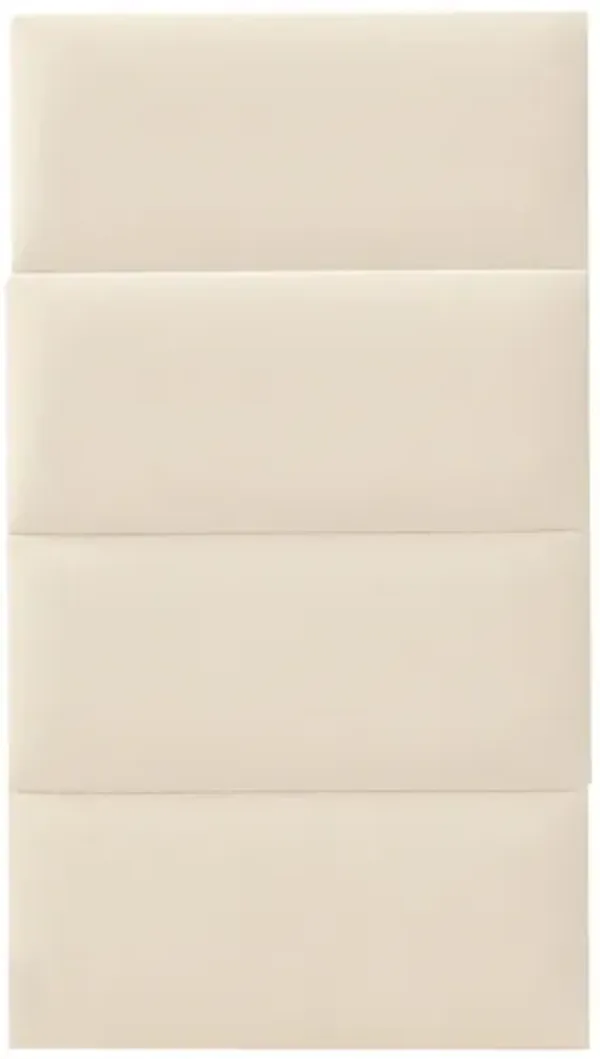 Eliana Cream Velvet King Wings (Set of 2)
