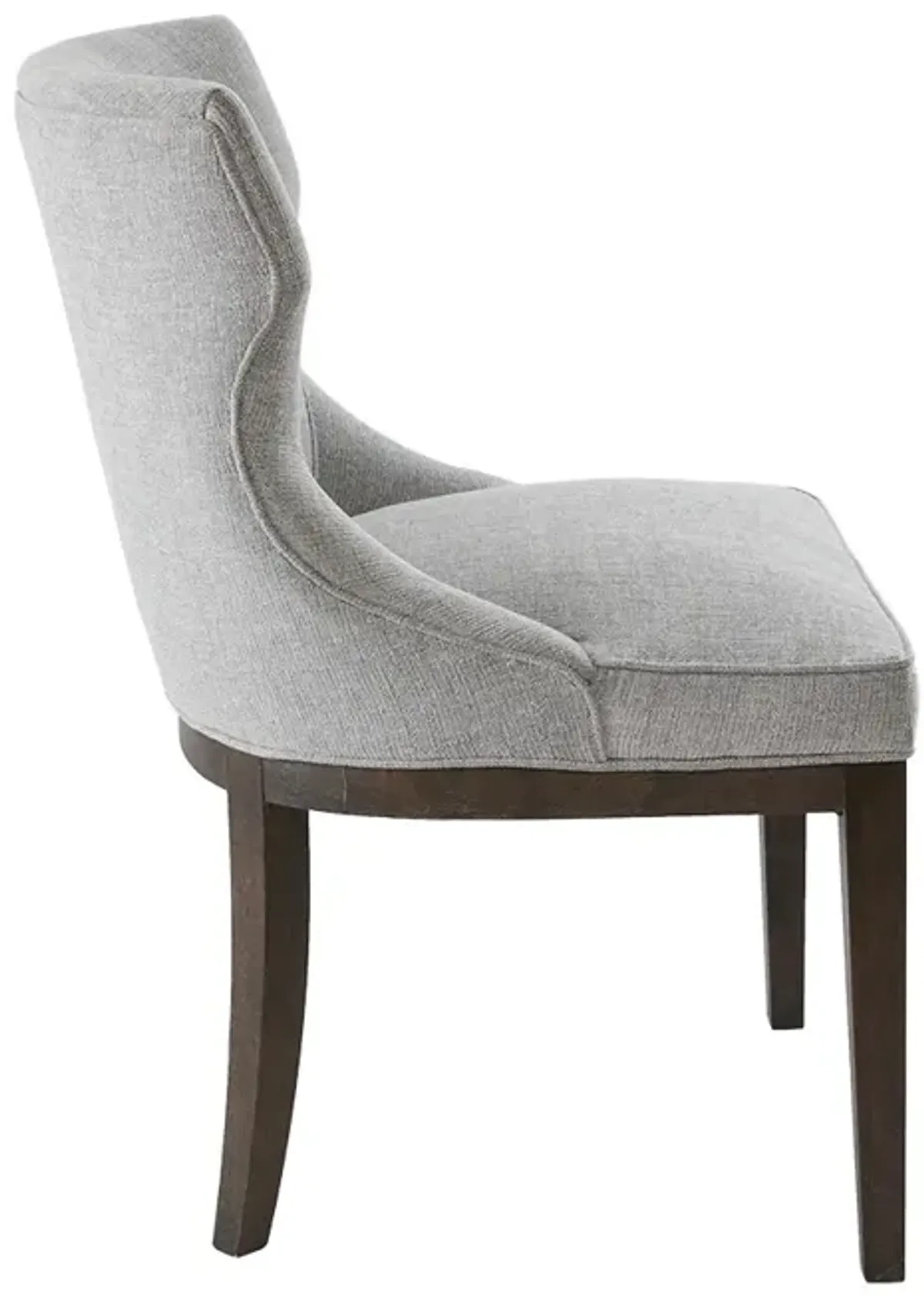 Madison Park Signature Hutton Grey Dining Side Chair (set of 2)