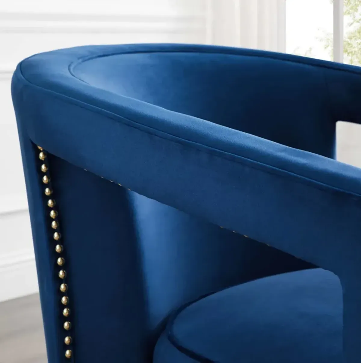 Frolick Performance Velvet Armchair