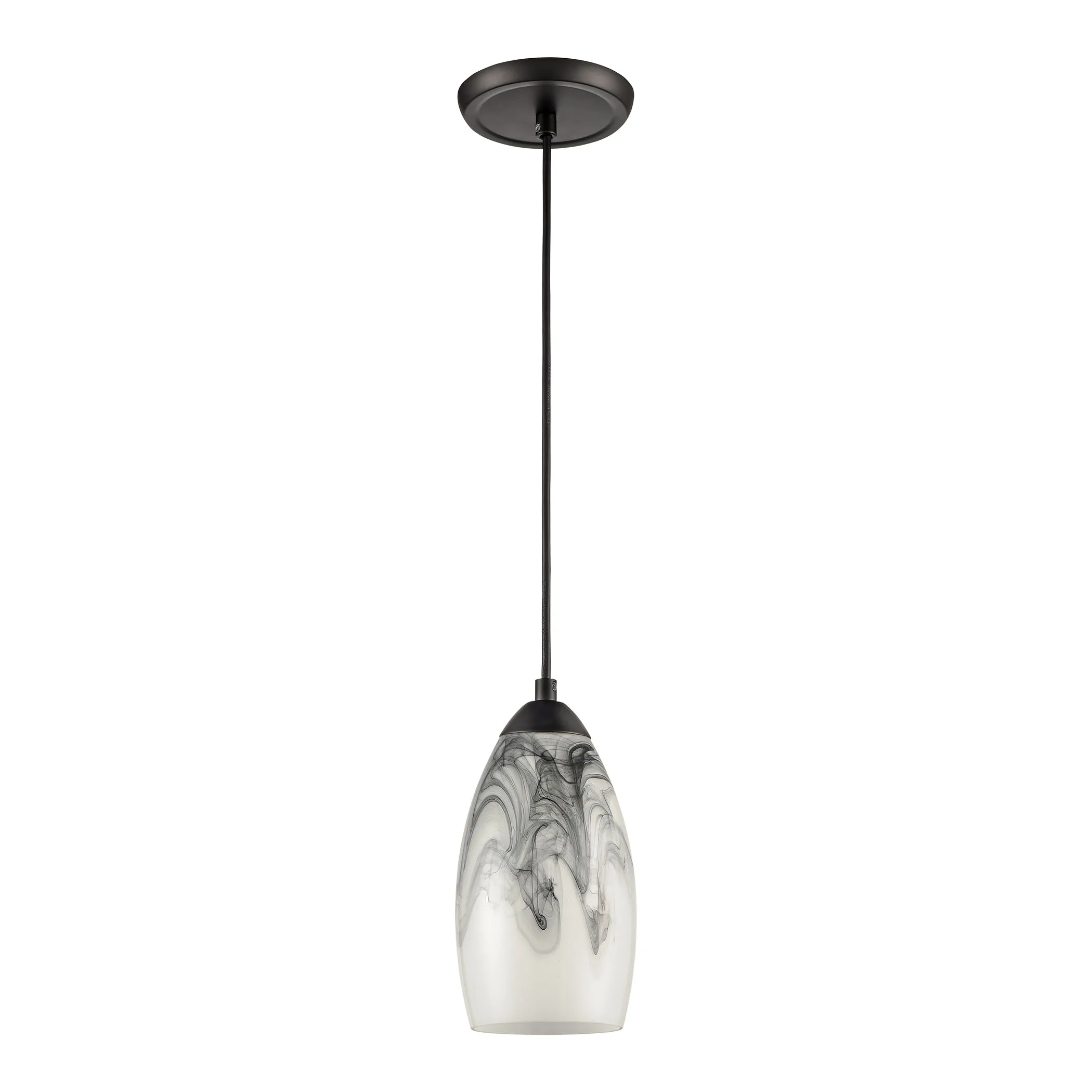 Corey 5" Wide 1-Light Mini Pendant - Matte Black