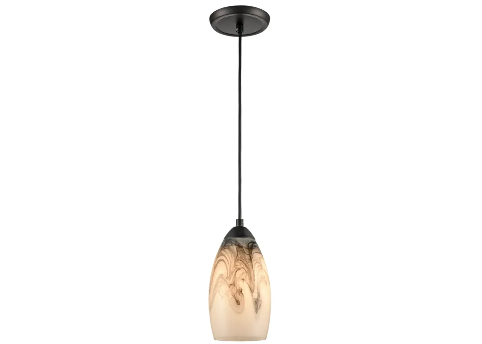 Corey 5" Wide 1-Light Mini Pendant - Matte Black