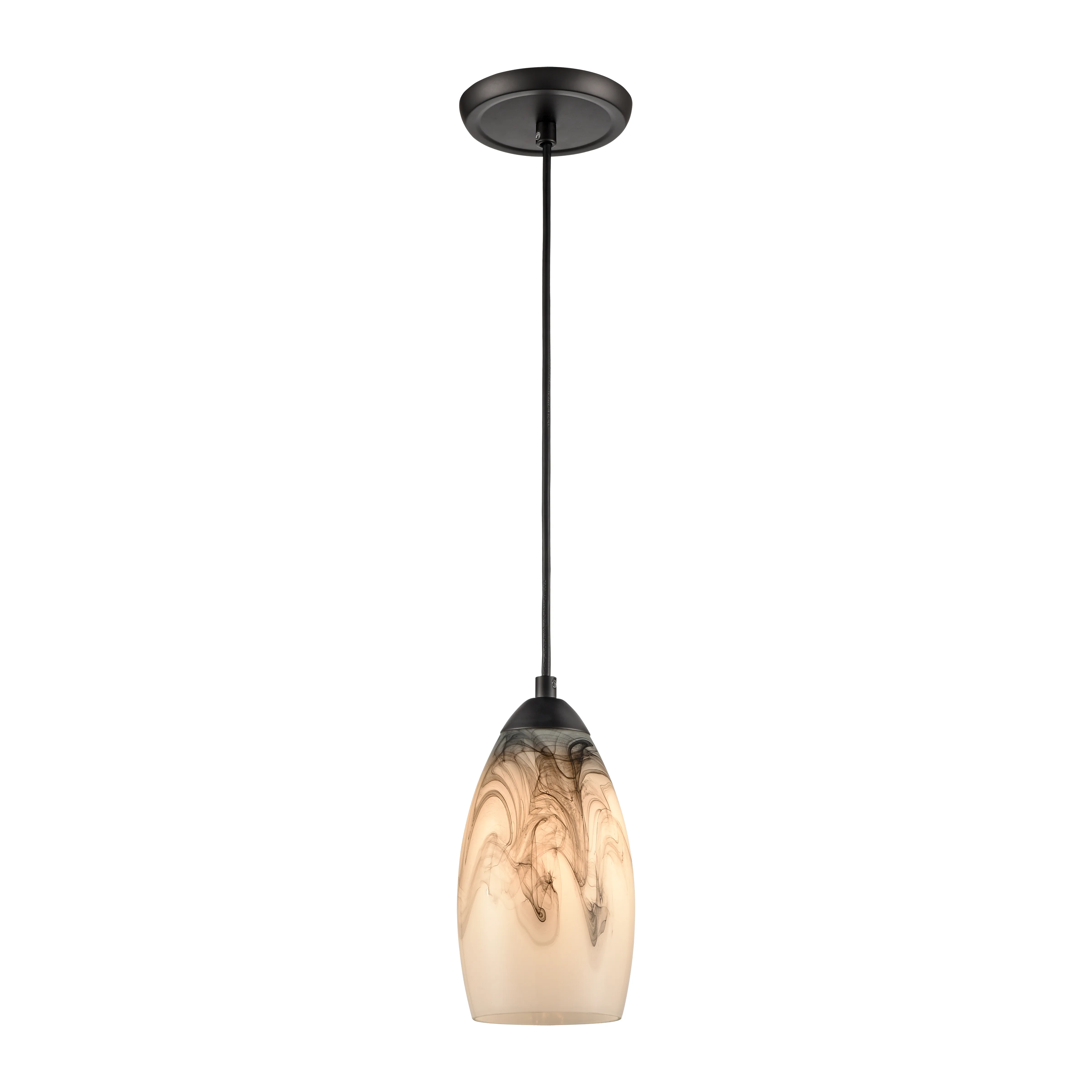 Corey 5" Wide 1-Light Mini Pendant - Matte Black