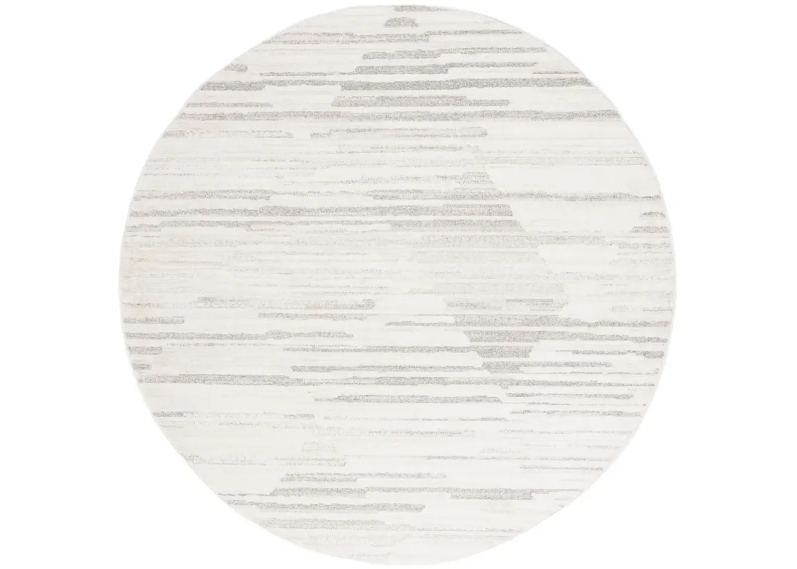 ELMHURST 572 IVORY  6'-7' x 6'-7' Round Round Rug