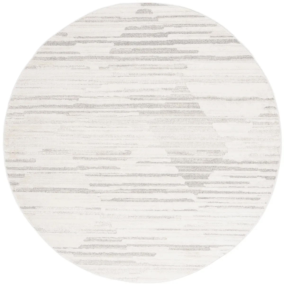 ELMHURST 572 IVORY  6'-7' x 6'-7' Round Round Rug