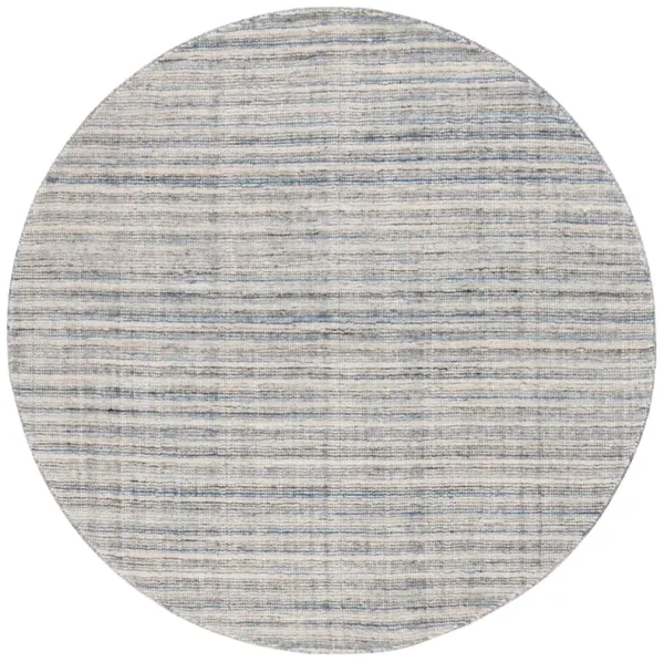 MIRAGE Hand Loomed 6' x 6' Round area rug