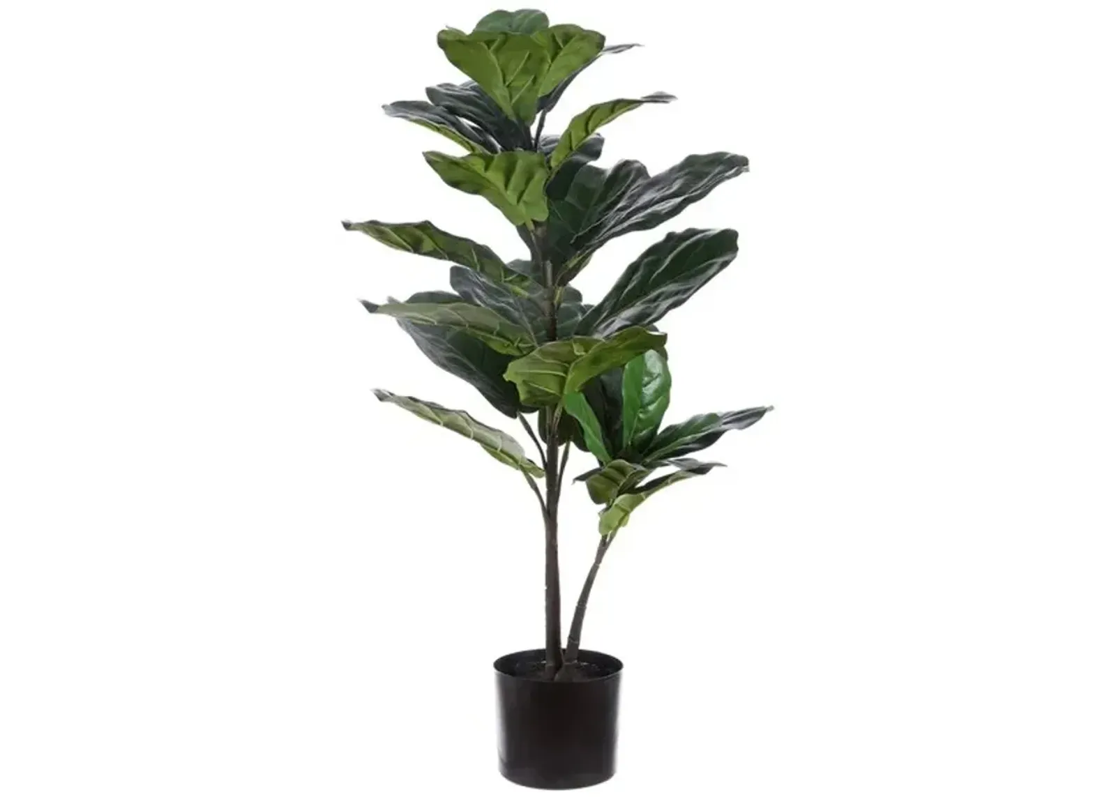 FAUX FICUS LYRATA POTTED TREE