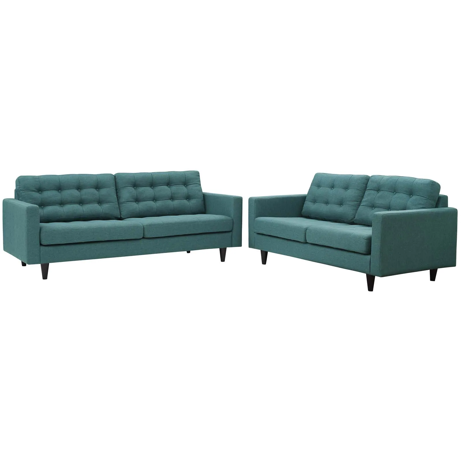 Empress Sofa and Loveseat Set of 2