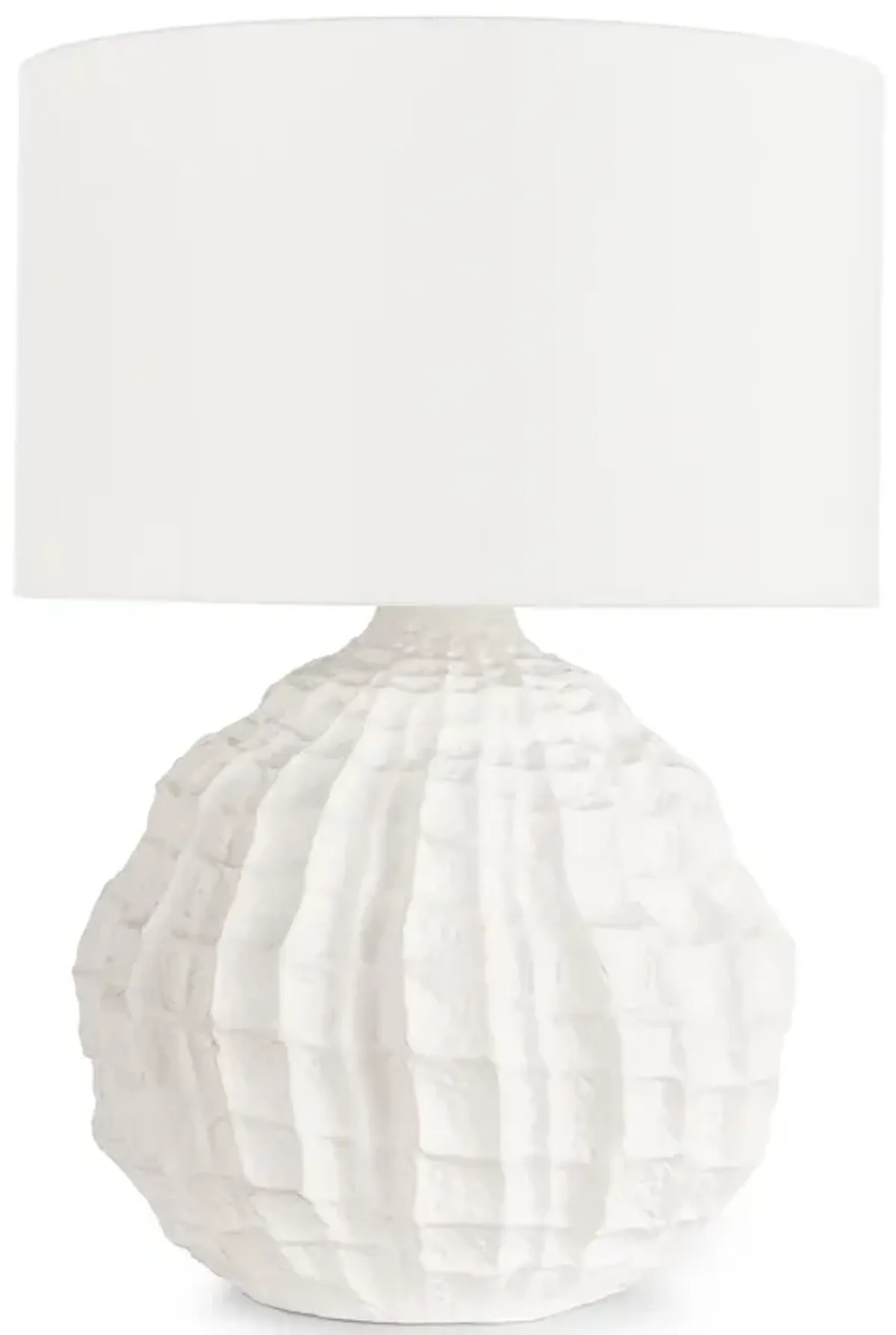 Caspian Ceramic Table Lamp (White)