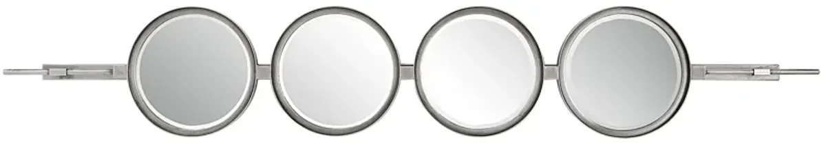 Button Silver Mirror