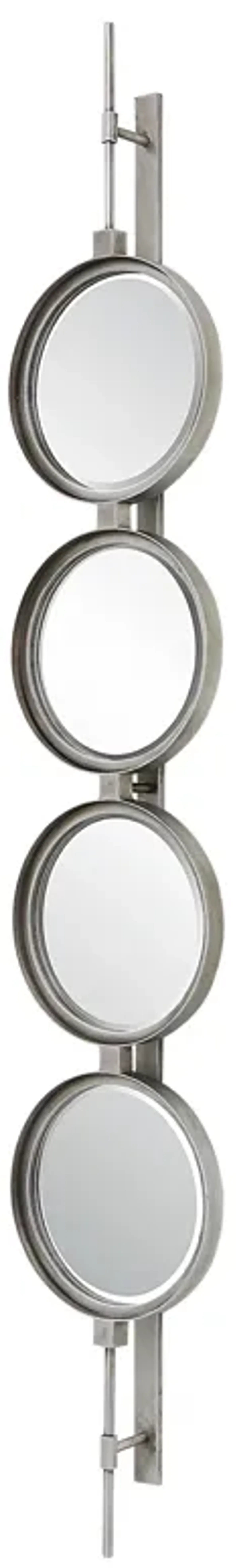 Button Silver Mirror