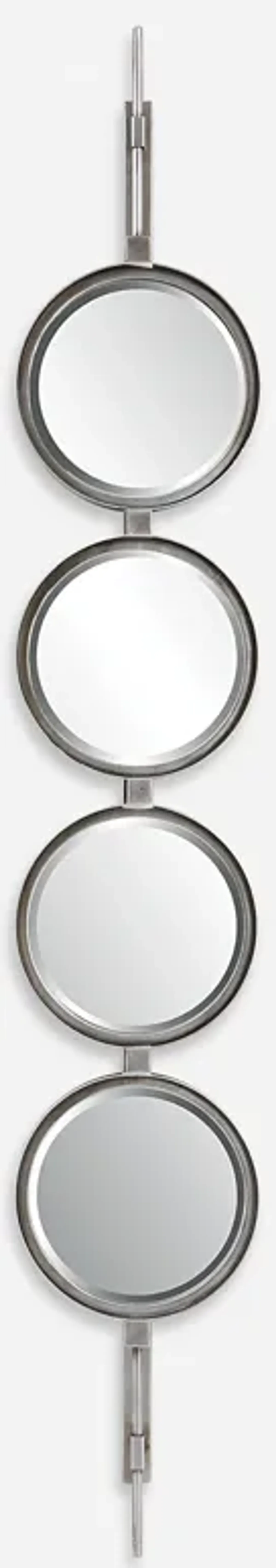 Button Silver Mirror