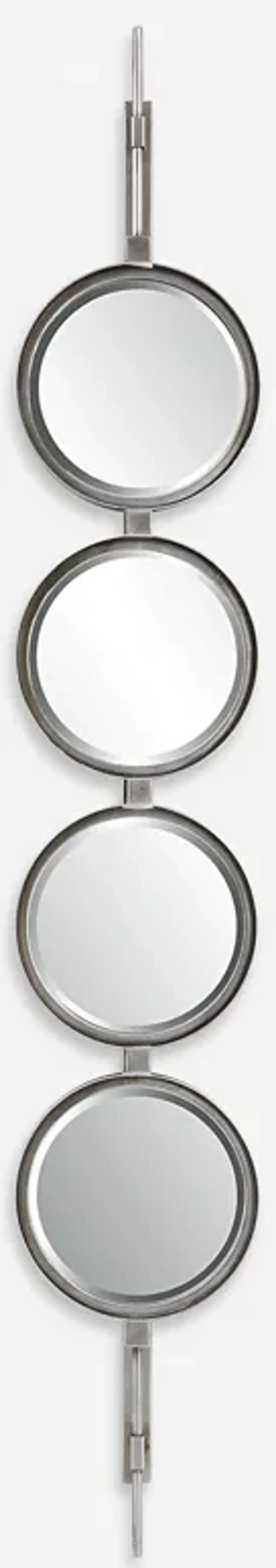 Button Silver Mirror