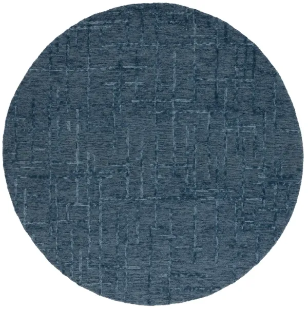 EBONY Hand Tufted 6' x 6' Round area rug