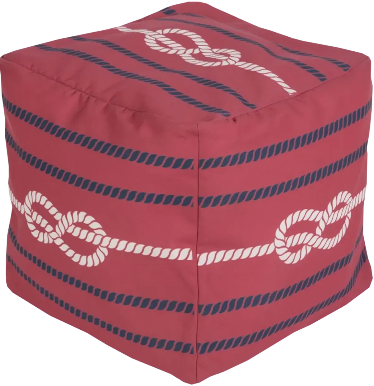 Rain POUF-274 18"H x 18"W x 18"D Pouf