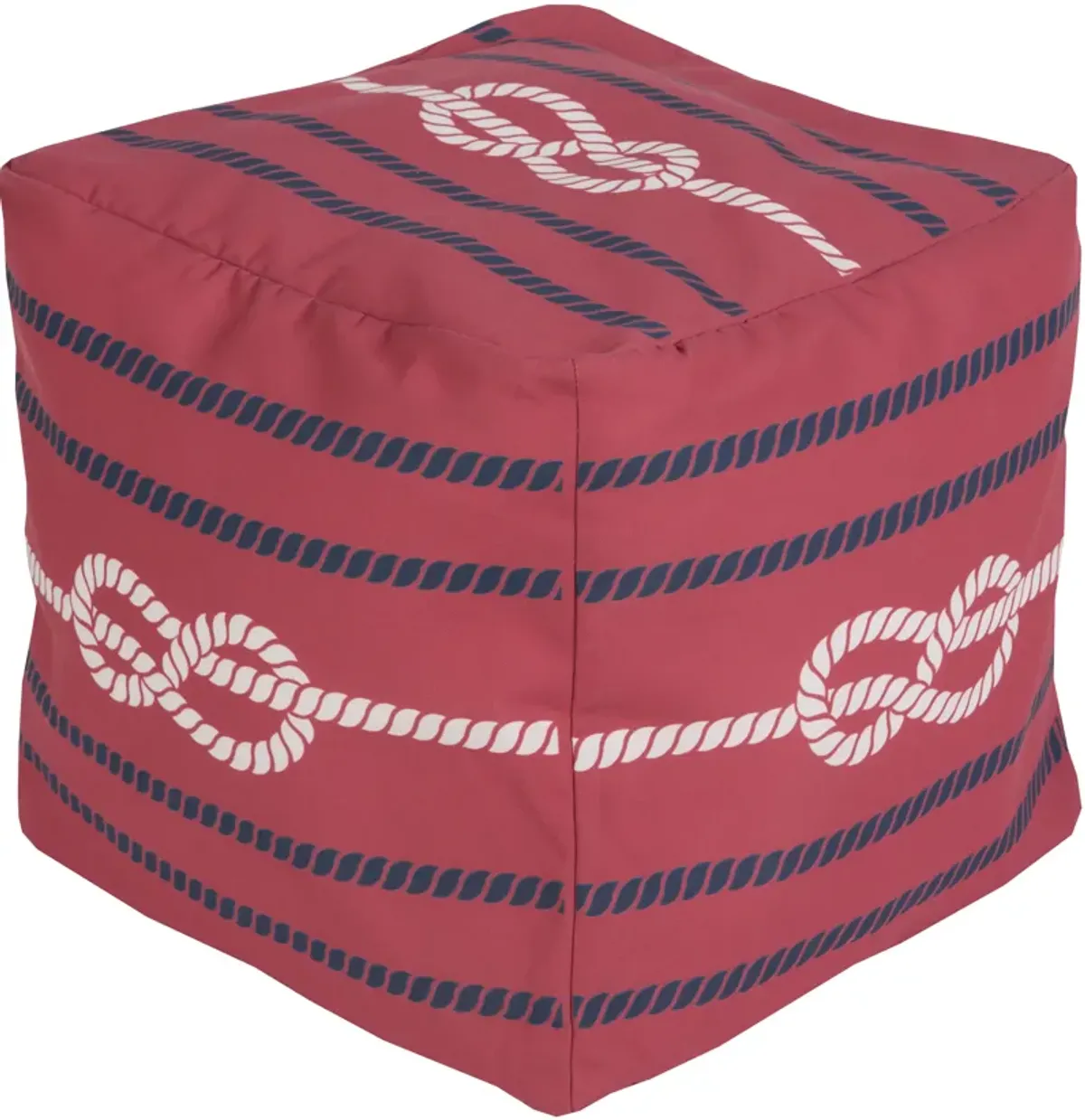 Rain POUF-274 18"H x 18"W x 18"D Pouf