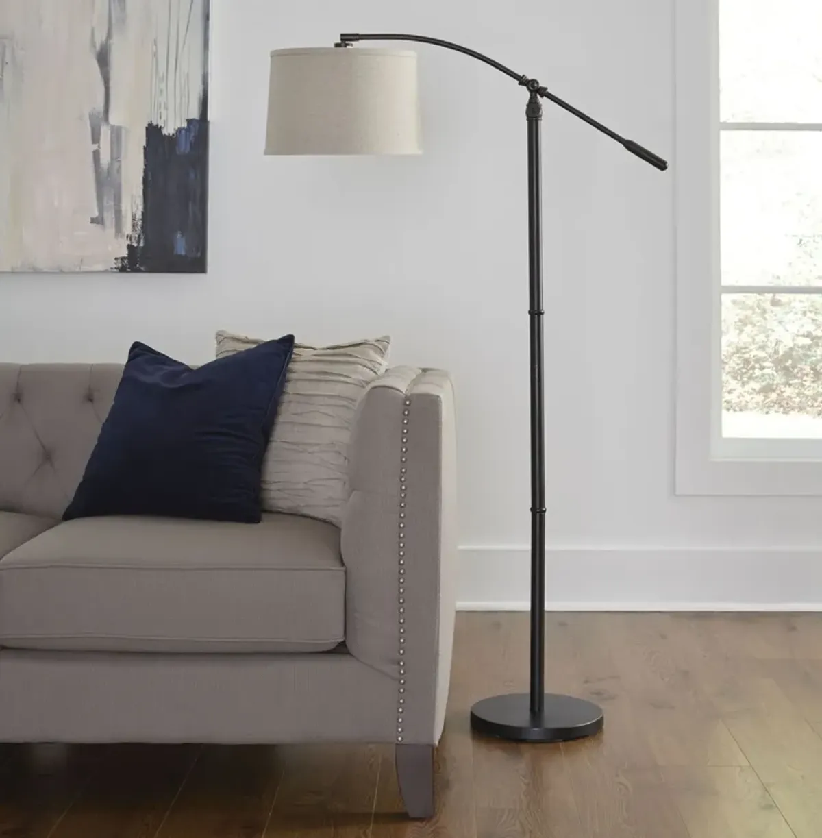 Denton Oil-Rubbed Bronze Floor Lamp