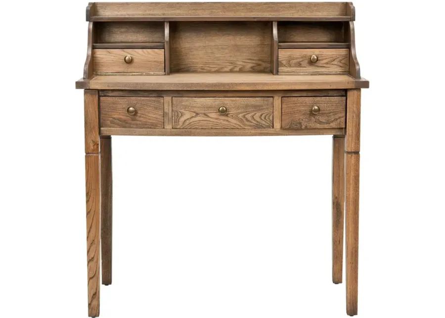 LANDON 5 DRAWER WRITING DESK