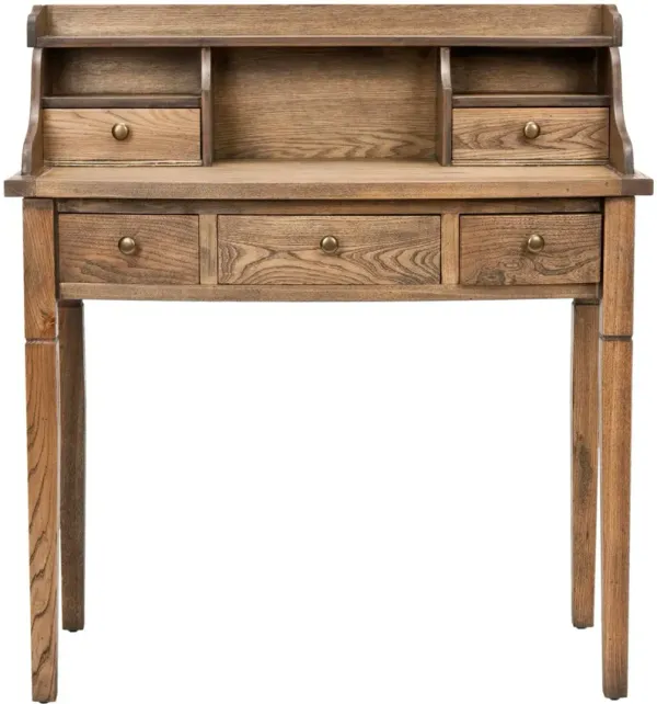 LANDON 5 DRAWER WRITING DESK