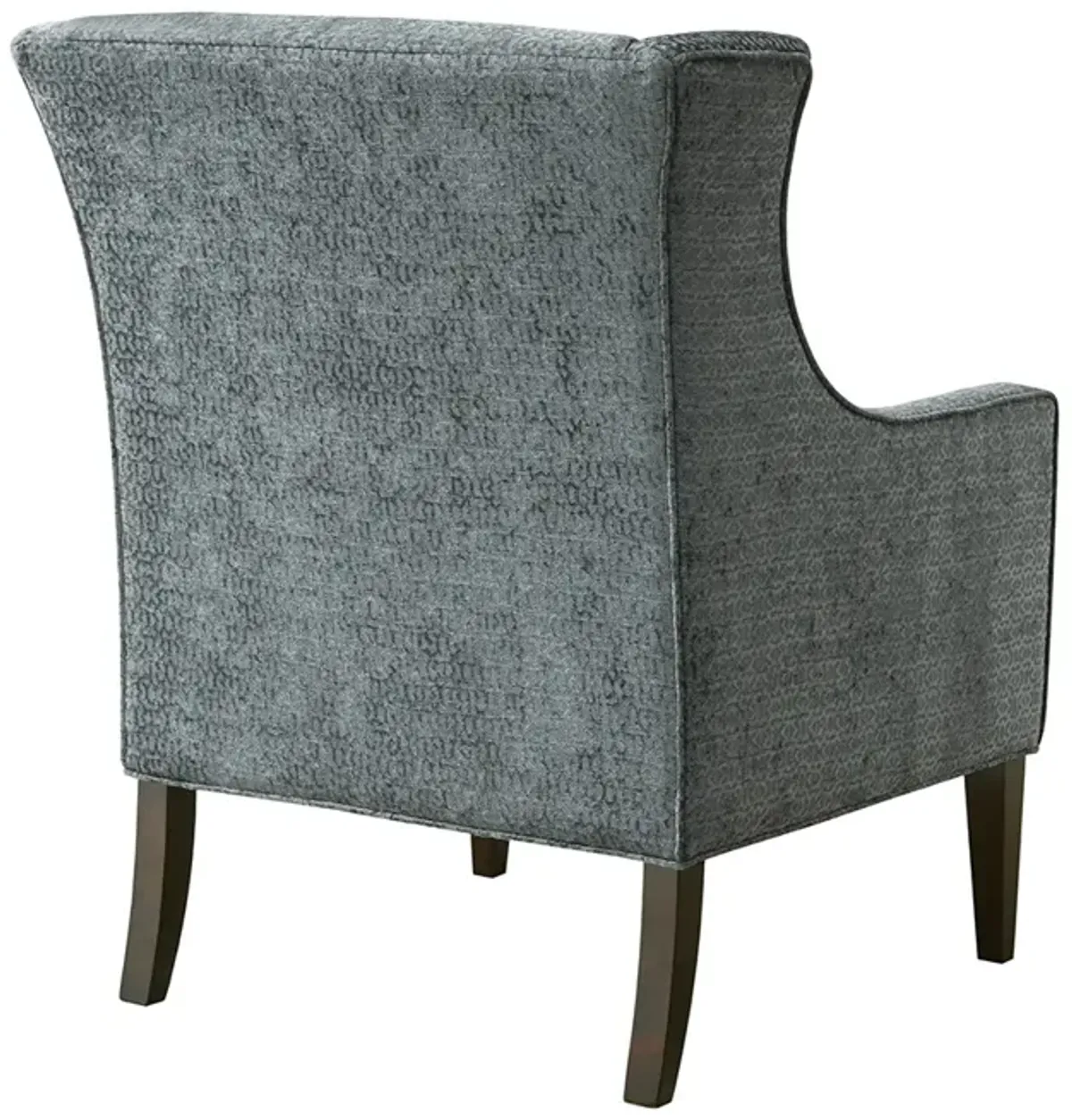 Madison Park Addy Grey Wing Chair