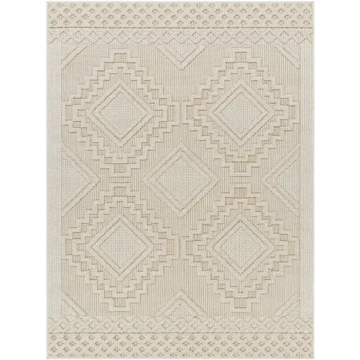 Rockport RPT-2306 5'3" x 7' Machine Woven Rug