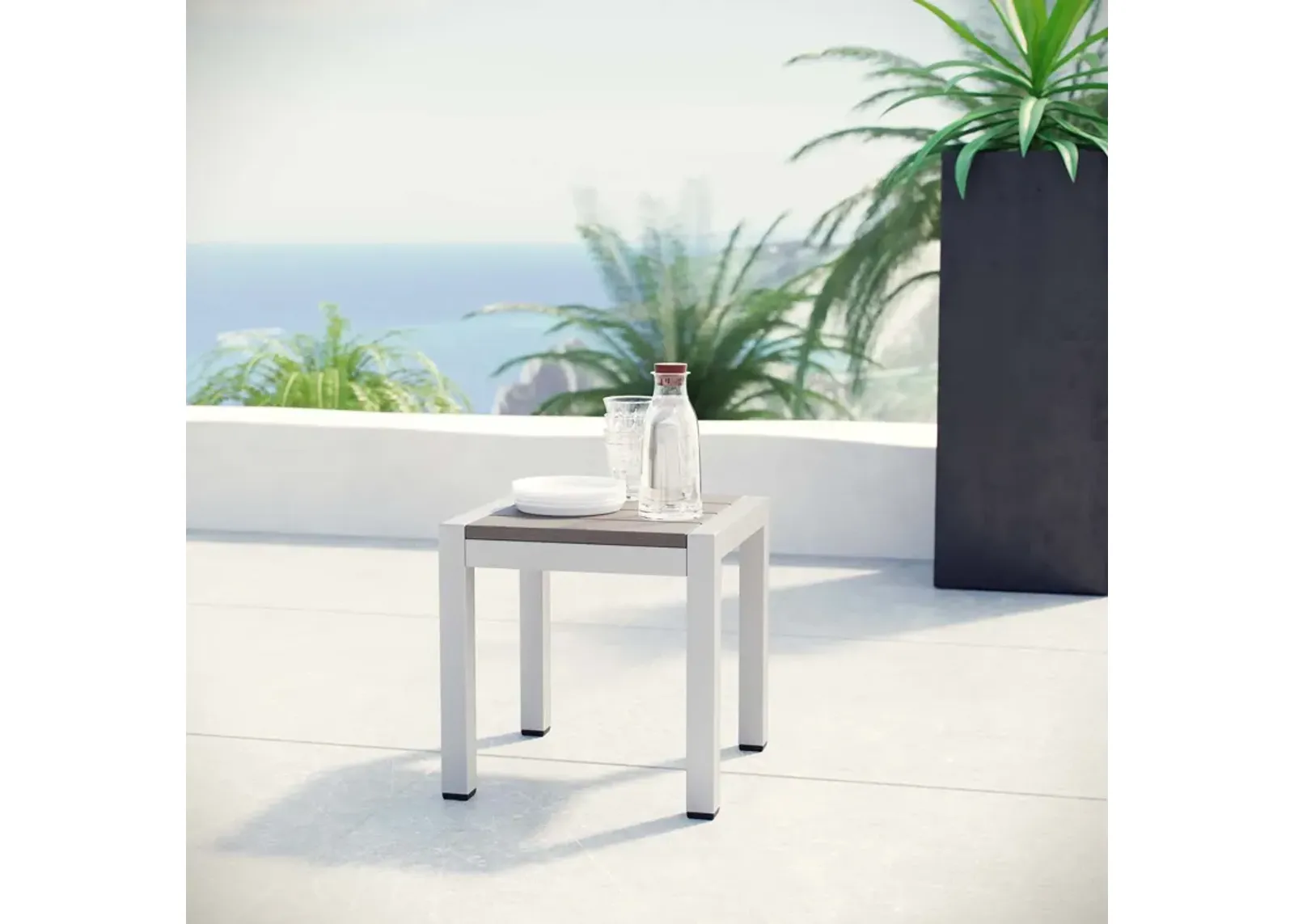 Shore Outdoor Patio Side Table