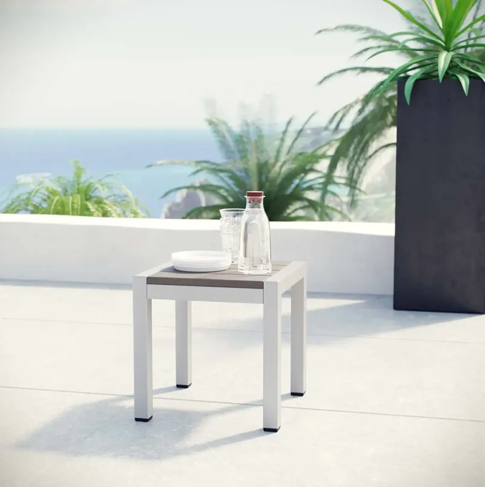 Shore Outdoor Patio Side Table