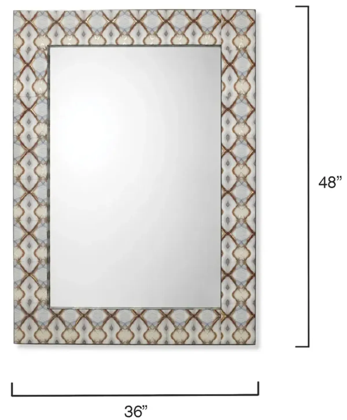 Kaleidoscope Rectangle Mirror