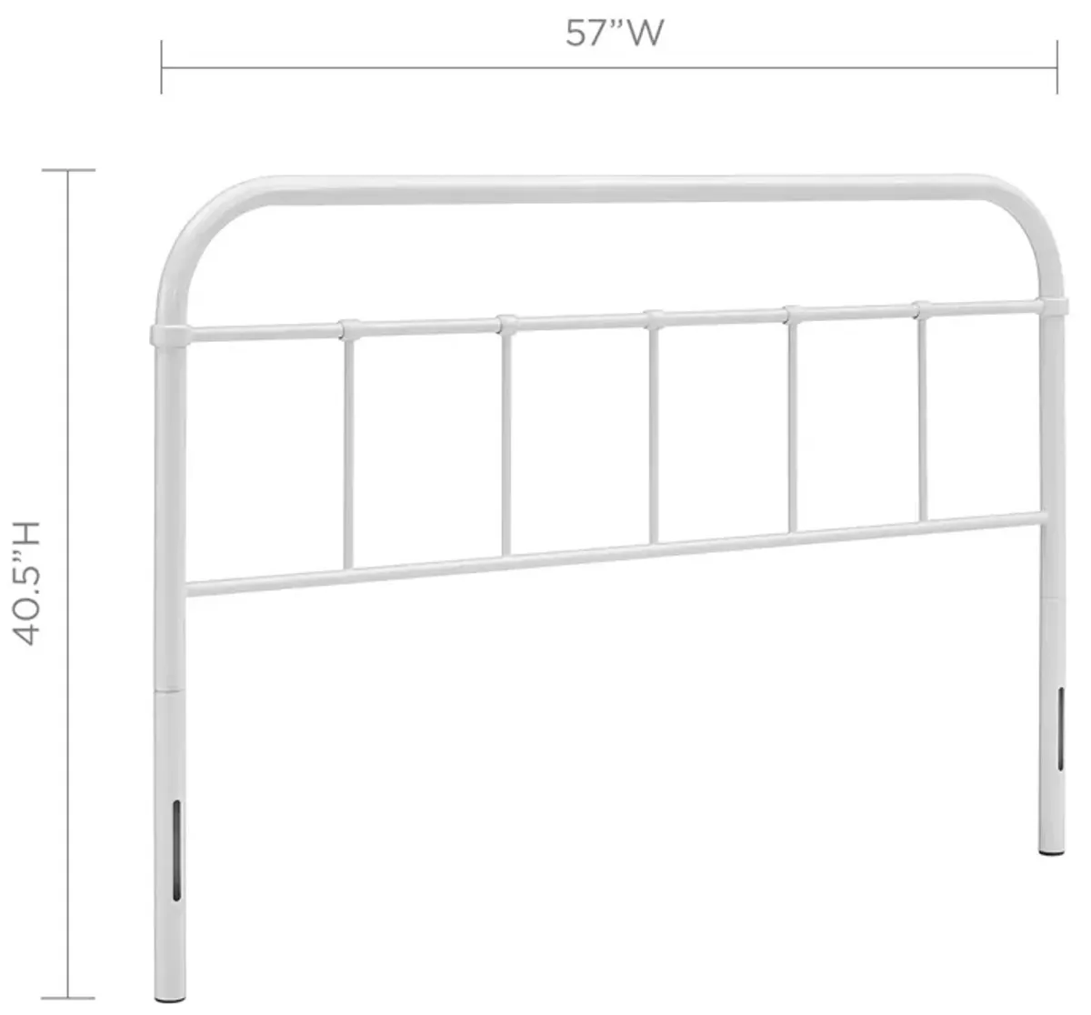 Serena Full Steel Headboard